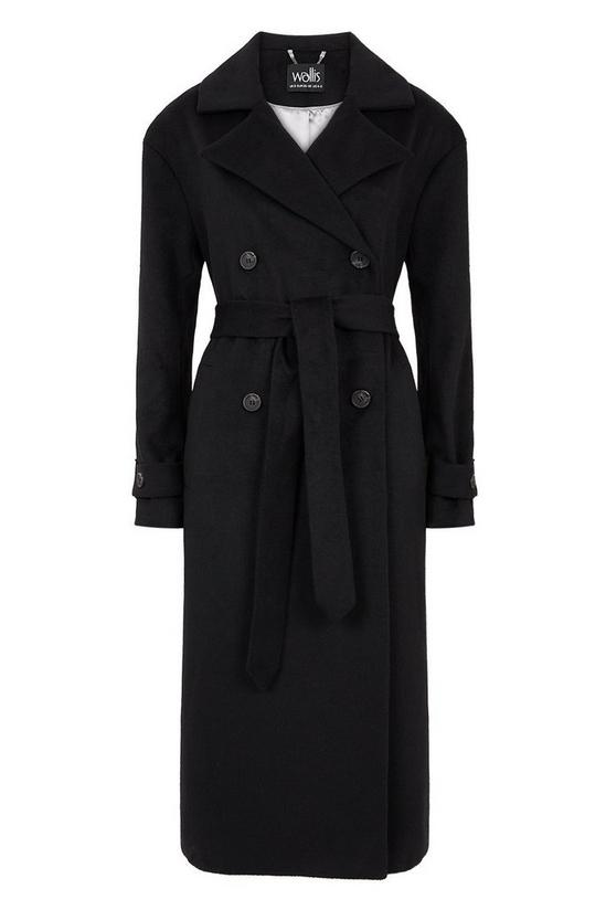 Wallis Double Breasted Belted Coat 5