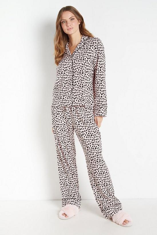 Wallis Spot Print Pyjamas Set 1