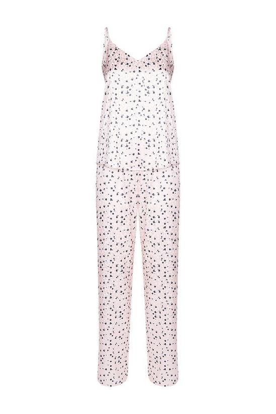 Wallis Leopard Floral Pyjama Set 5