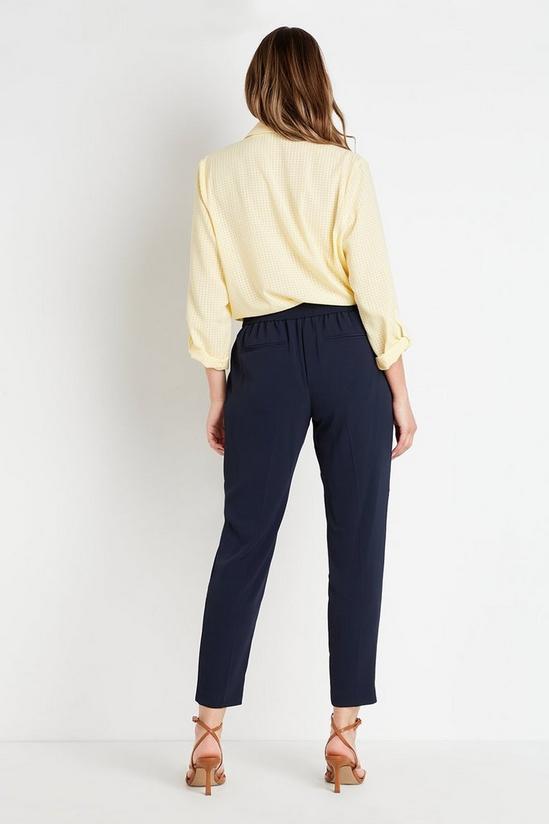 Wallis Navy Pull On Trousers 3