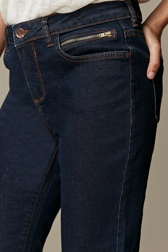 Wallis PETITE Indigo Zip Pocket Jean 3