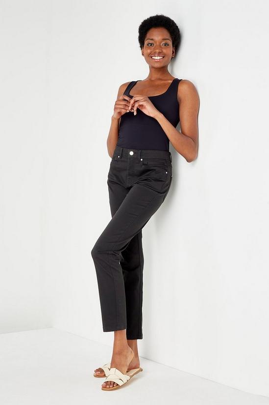 Wallis PETITE Black Skinny Jeans 2