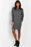 Wallis Grey Studded Jersey Dress thumbnail 1