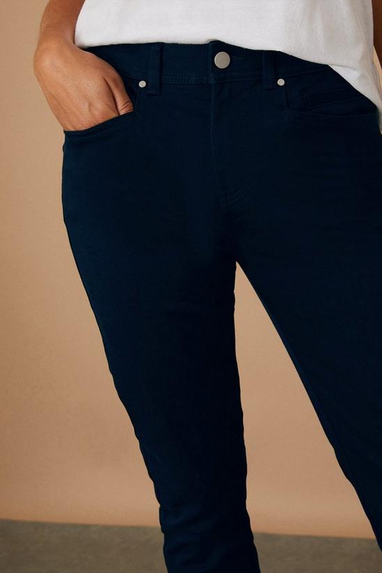 Wallis Petite Blue Skinny Jeans 4