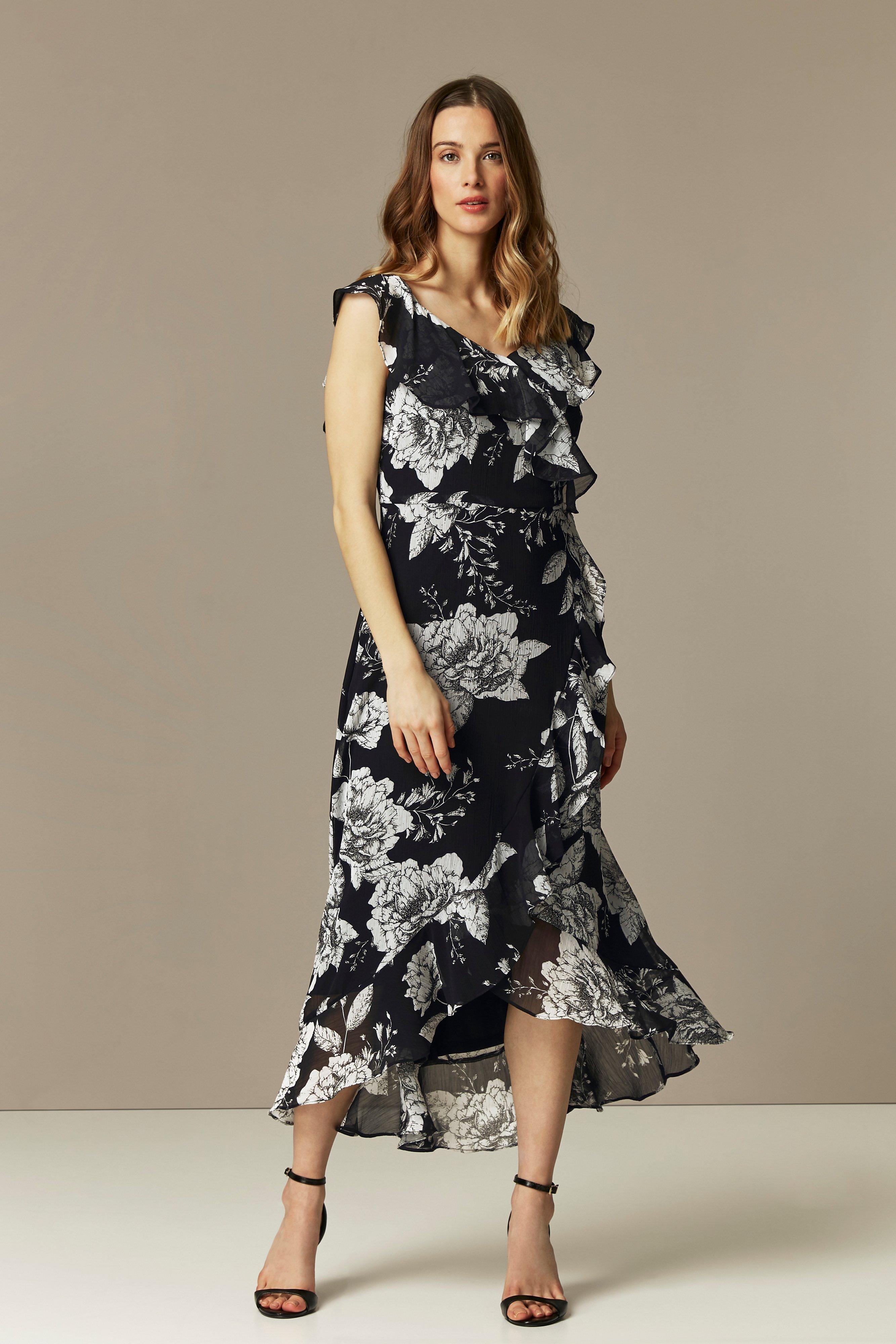 Wallis sales ruffle dress