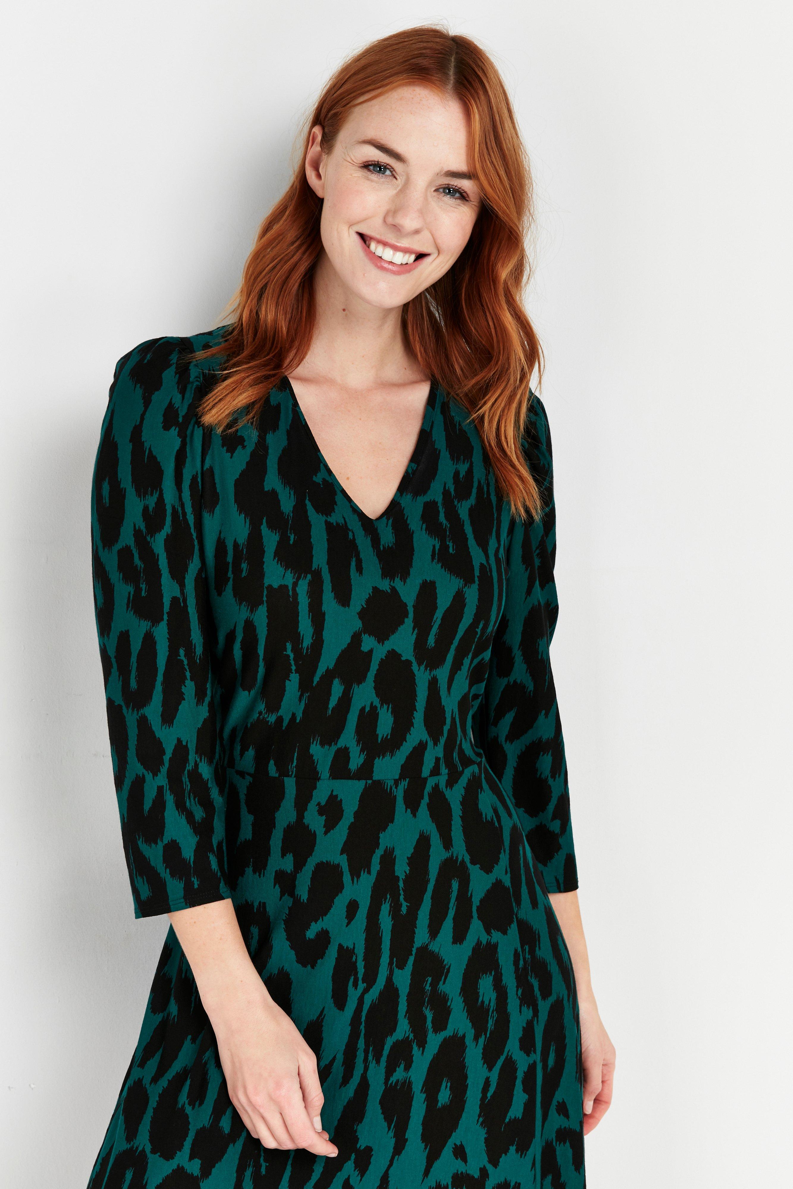 Leopard print dress store wallis