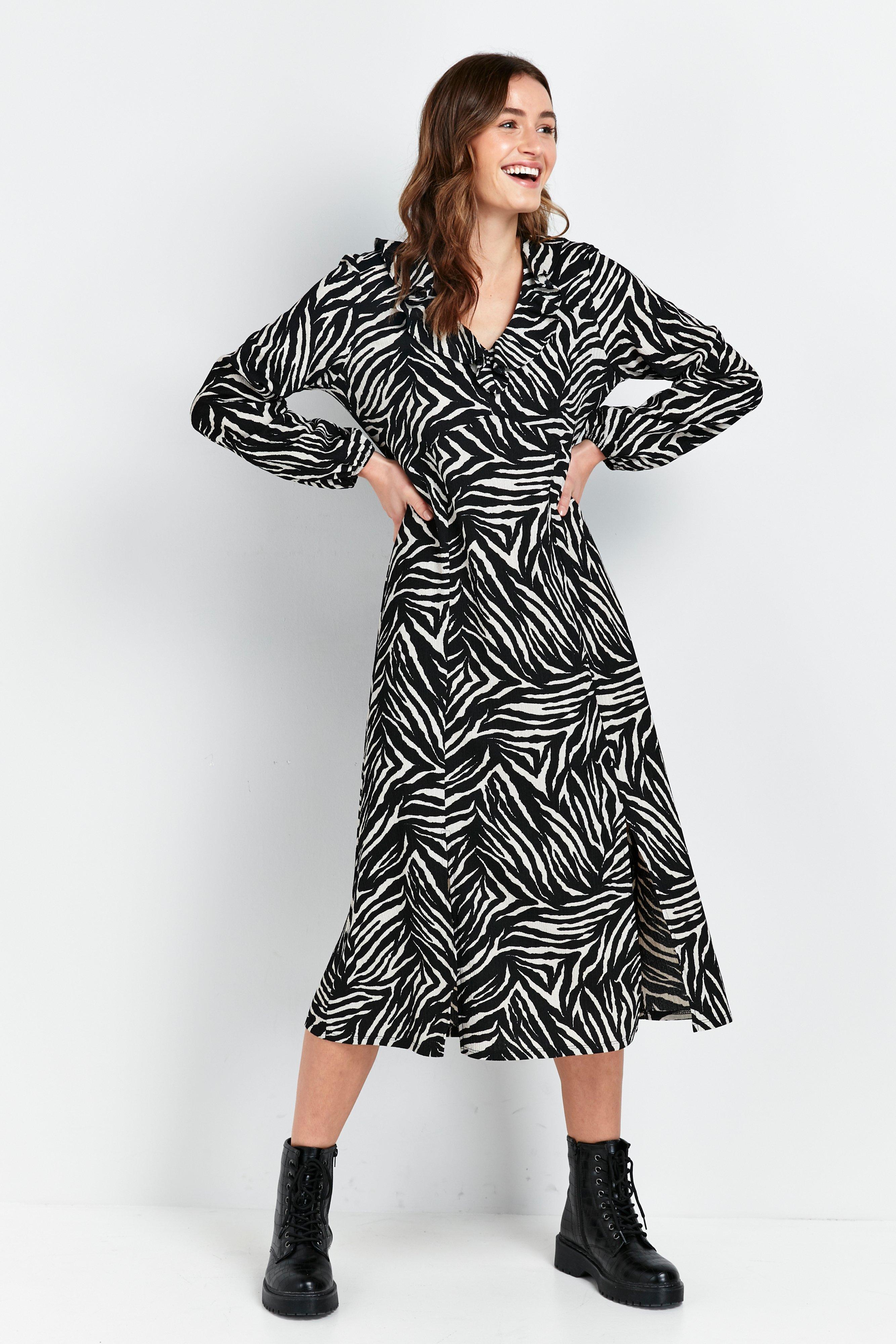 Wallis zebra sale dress