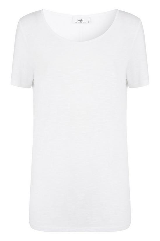 Wallis Ivory Short Sleeve T-Shirt 5