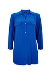 Wallis Cobalt Blue Jersey Shirt thumbnail 4