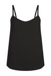 Wallis Black Scoop Neck Strappy Camisole Top thumbnail 5
