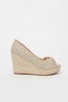 Wallis Wide Fit Nude Knot Front Espadrille Wedge thumbnail 2