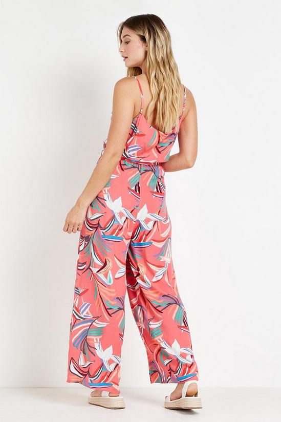 Wallis Pink Printed Cami Jumpsuit 3