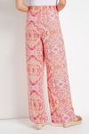 Wallis Pink Paisley Print Wide Leg Trouser thumbnail 3