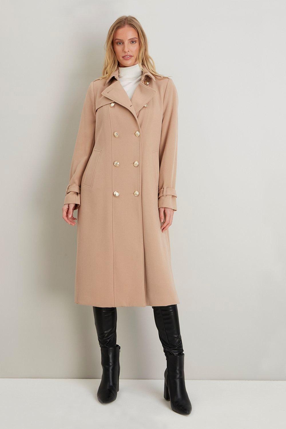 Wallis shop khaki coat