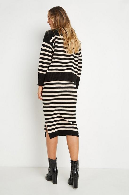 Wallis Stripe Knitted Skirt 3