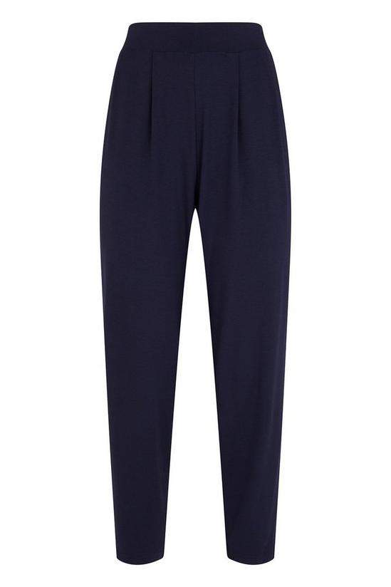 Wallis PETITE Navy Tapered Trousers 5