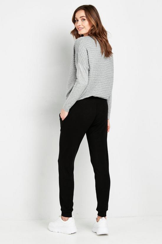 Wallis TALL Black Relaxed Soft Joggers 2
