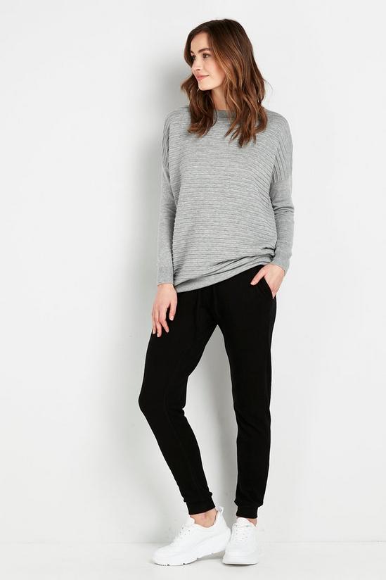 Wallis TALL Black Relaxed Soft Joggers 4