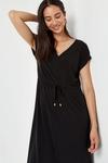 Wallis Black T-shirt Midi Dress thumbnail 4