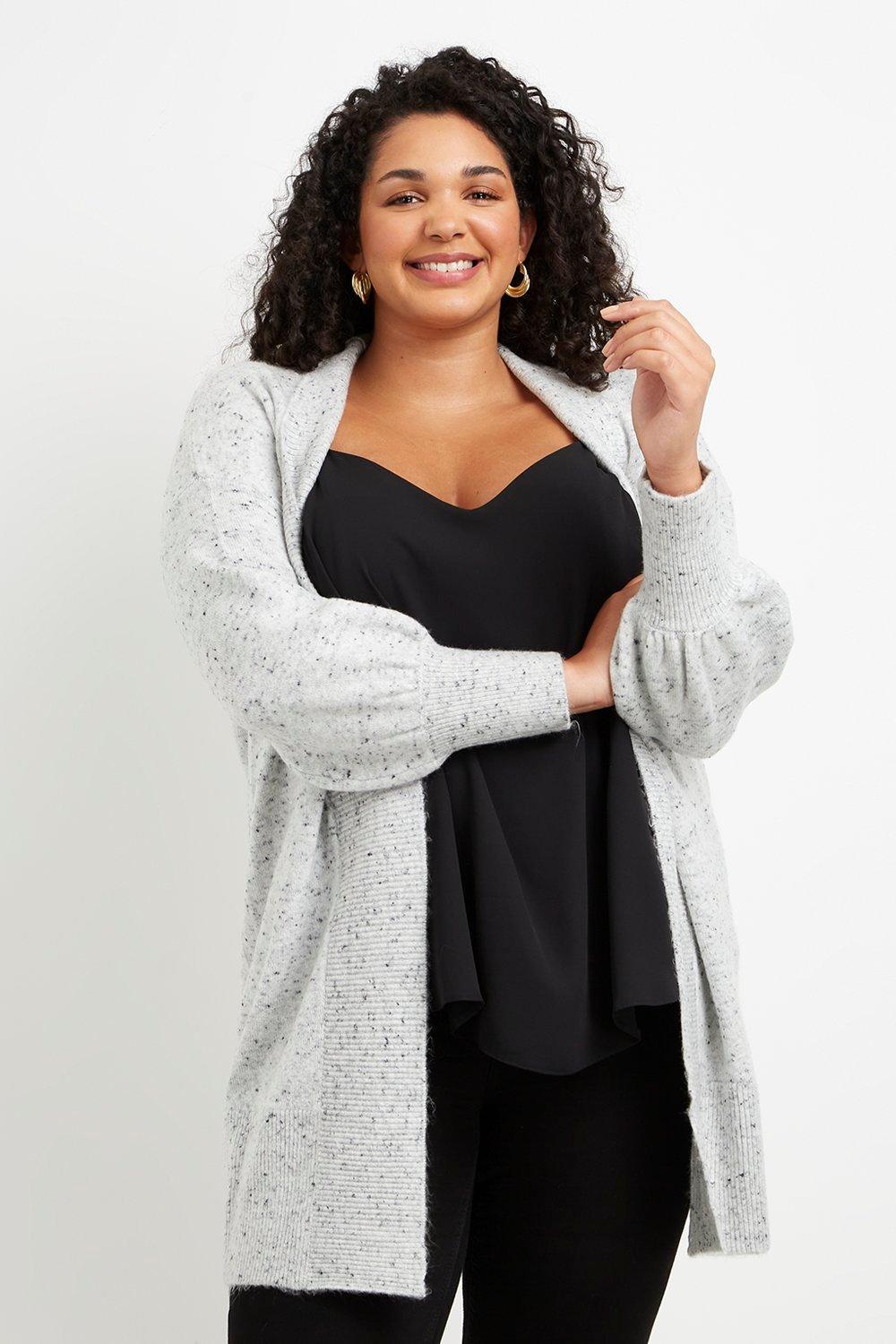 Wallis long black on sale cardigan