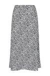 Wallis Monochrome Spot Midi Skirt thumbnail 5