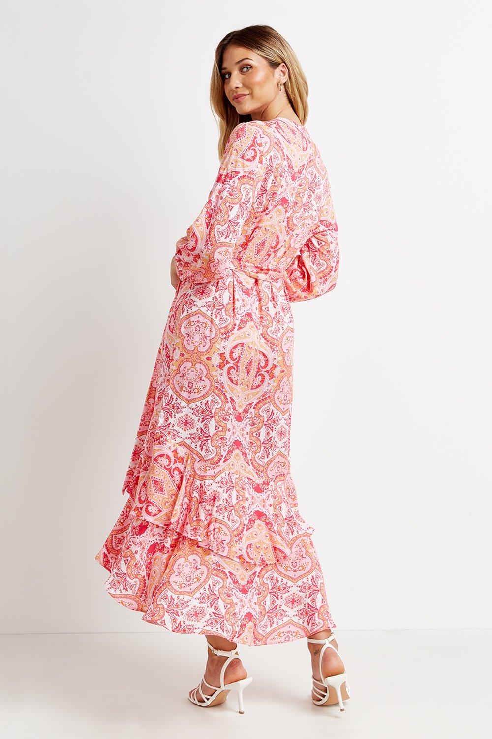 Pink 2025 paisley dress