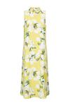Wallis Yellow Bloom Halter Midi Dress thumbnail 5