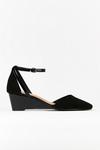 Wallis Bernice Ankle Strap Pointed Low Wedge thumbnail 3