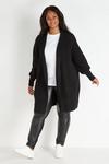 Wallis Curve Cosy Longline Knitted Cardigan thumbnail 2