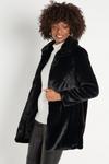 Wallis Faux Fur Midi Coat thumbnail 2