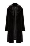 Wallis Faux Fur Rever Collar Midi Coat thumbnail 5