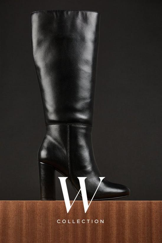 Wallis Opie Leather Knee High Boots 1