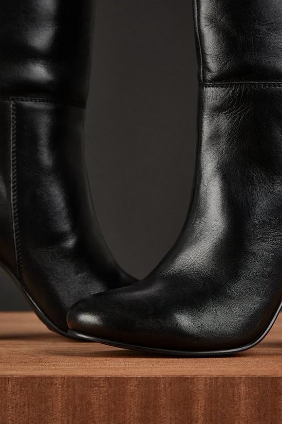Wallis Opie Leather Knee High Boots 3
