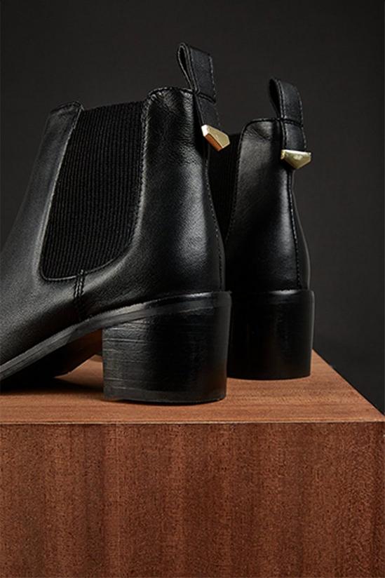 Wallis Otto Leather Chelsea Boots 3