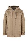 Wallis Quilted Hooded Bomber Jacket thumbnail 5