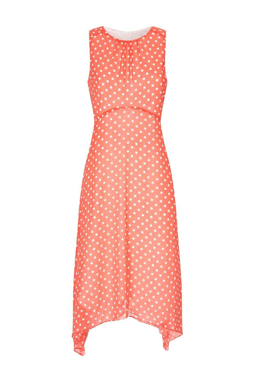 Wallis red polka sale dot dress