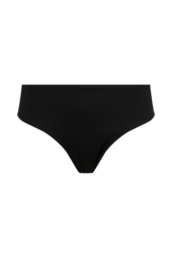 Wallis Plain Black Bikini Bottoms 5