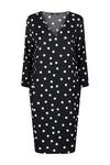 Wallis Tall Mono Spot Jersey Pocket Dress thumbnail 5