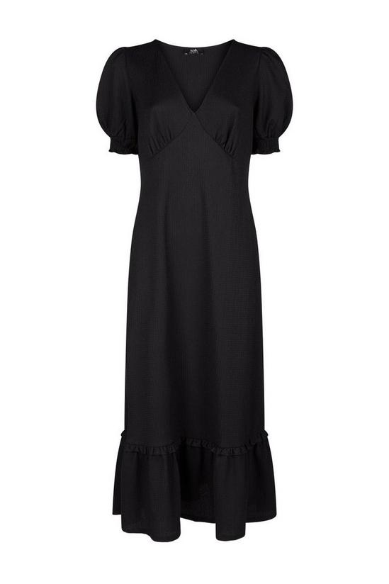 Wallis Black Tiered Jersey Dress 5