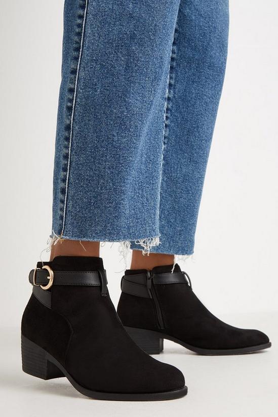 Wallis Maximus Buckle Ankle Boot 4