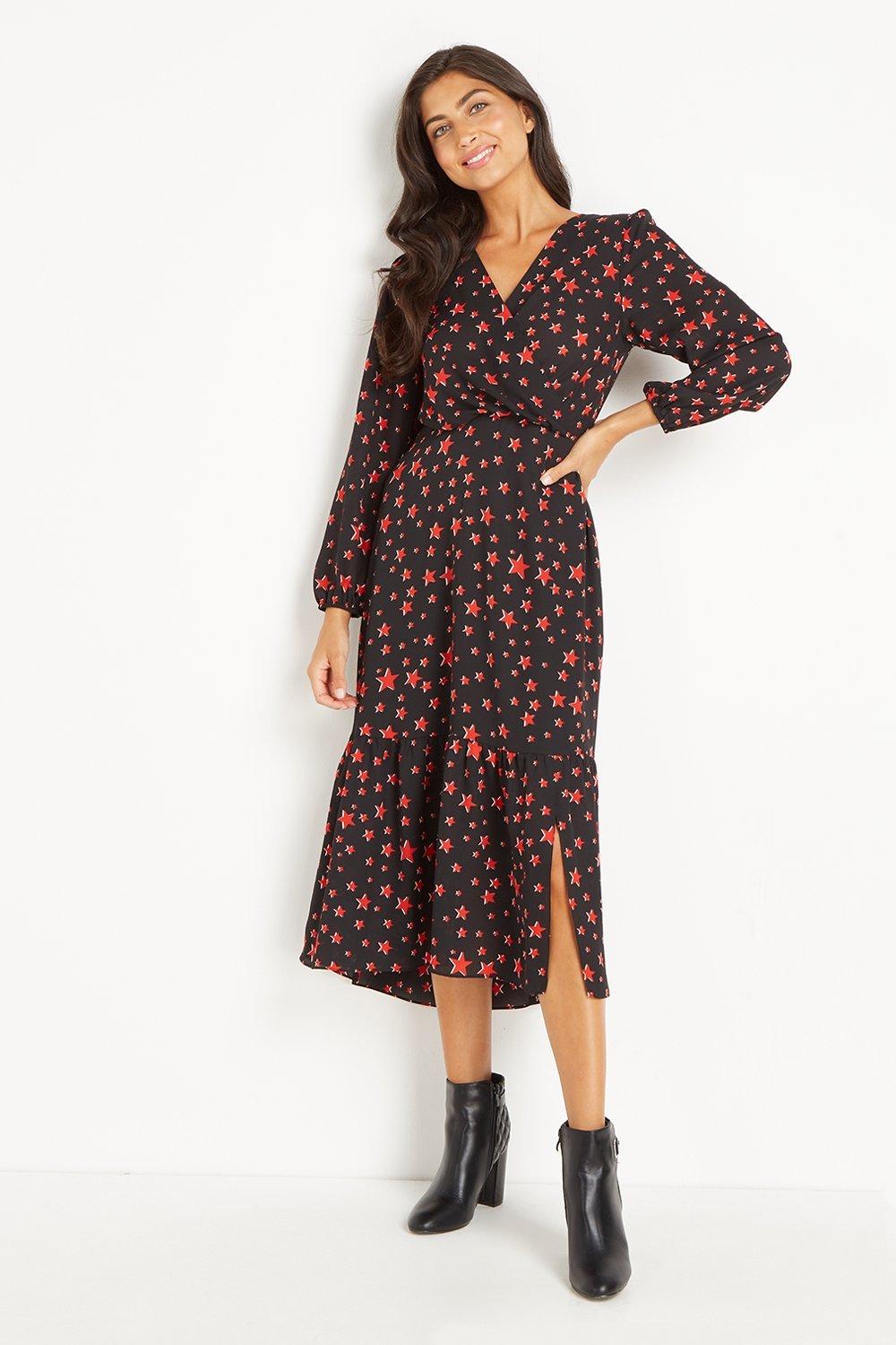 Wallis star shop print dress