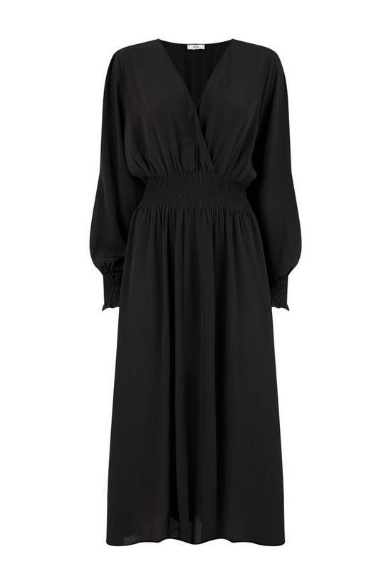 Wallis Plain Shirred Waist Dress 5