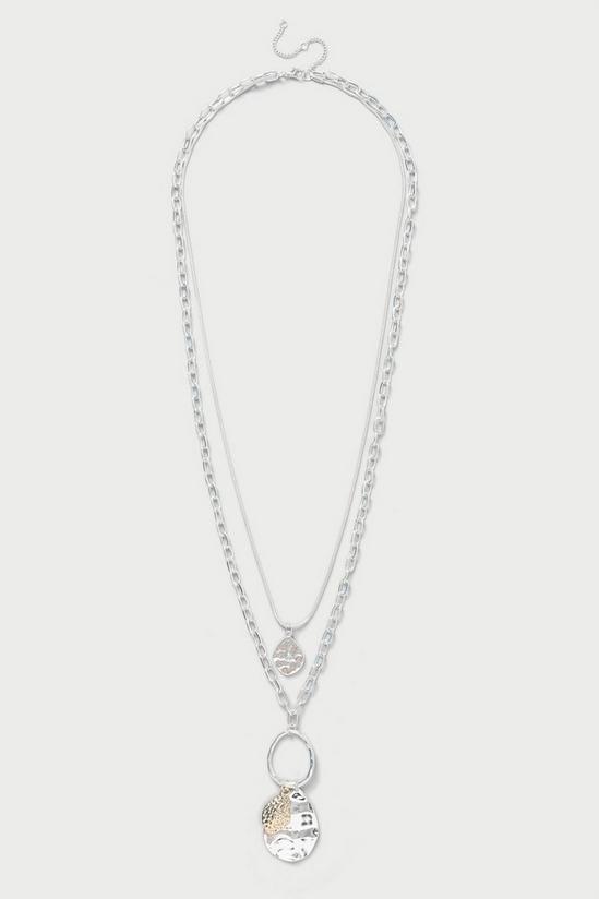 Wallis Layered Charm Necklace 1