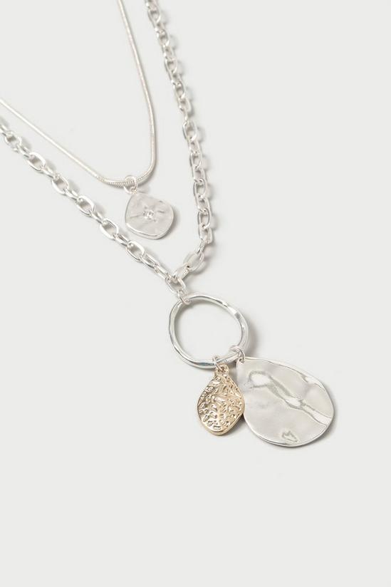 Wallis Layered Charm Necklace 2
