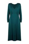 Wallis Green Jersey Split Midi Dress thumbnail 5