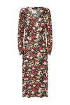 Wallis Tall Floral Bloom Split Midi Dress thumbnail 5
