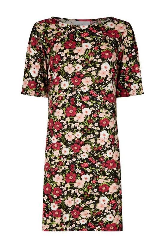 Wallis Petite Floral Puff Sleeve Shift Dress 5