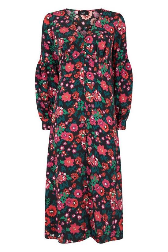 Wallis Berry Floral Prairie Dress 5