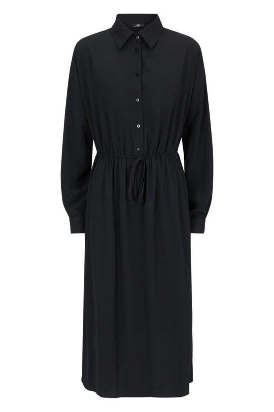 Wallis Black Drawstring Shirt Dress 5