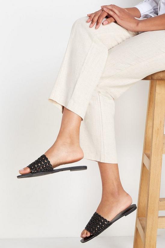 Wallis Fran Woven Flat Sandals 2